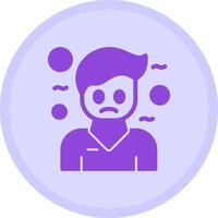 Pity Multicolor Circle Icon vector