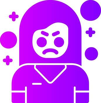 Envy Solid Multi Gradient Icon vector