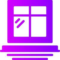 Windows Solid Multi Gradient Icon vector