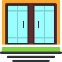 Doors Flat Icon vector