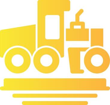 calificación sólido multi degradado icono vector