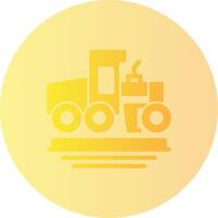 calificación degradado circulo icono vector