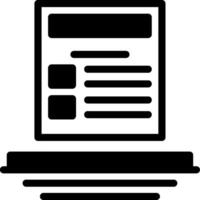 Code Compliance Glyph Icon vector