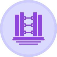 Shoring Multicolor Circle Icon vector