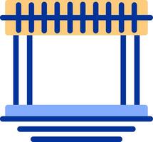 Formwork Color Filled Icon vector