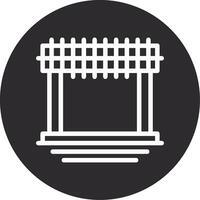 Formwork Inverted Icon vector