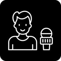 News reporter Vector Icon