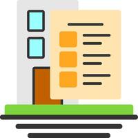 Building Codes Flat Icon vector