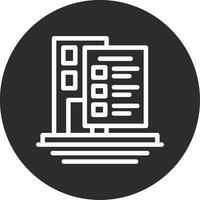 Building Codes Inverted Icon vector