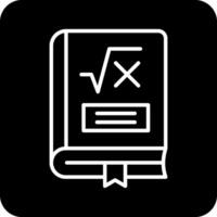 Maths Book Vector Icon