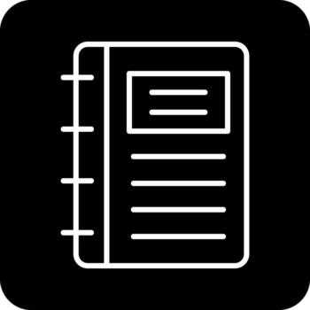 Notebook Vector Icon