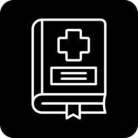 Medical Book Vector Icon