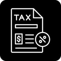 Tax Paperwork Vector Icon