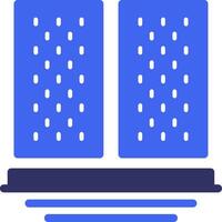 Scaffolding Planks Solid Two Color Icon vector