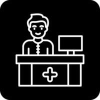 Receptionist Vector Icon