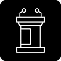 Podium Vector Icon