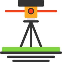 Laser Level Flat Icon vector