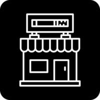 icono de vector de tienda