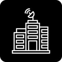 Building Network Vector Icon