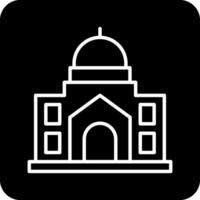 icono de vector de mezquita