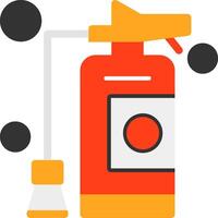 Fire Extinguisher Flat Icon vector