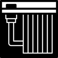 Fire Hose Rack Glyph Icon vector