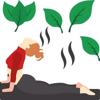 Flexibility Flat Icon vector