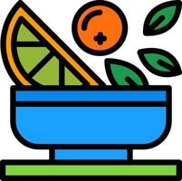 Whole Foods Line Filled Icon vector