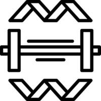 High Protein Line Icon vector