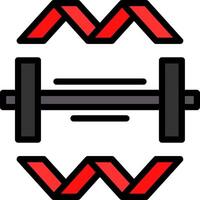 High Protein Line Filled Icon vector