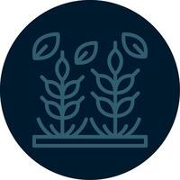 Whole Grains Line Multi color Icon vector