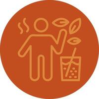 Hydrating Beverages Line Multi color Icon vector