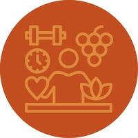 Self-Care Line Multi color Icon vector
