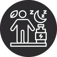 Recovery Inverted Icon vector