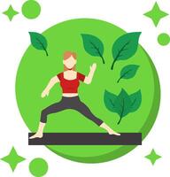 HIIT Tailed Color Icon vector