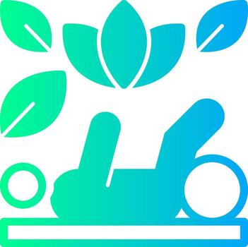 Core Strength Solid Multi Gradient Icon vector