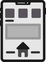 Home Flat Icon vector