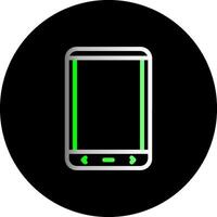 Phone Dual Gradient Circle Icon vector