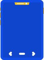 Phone Flat Two Color Icon vector