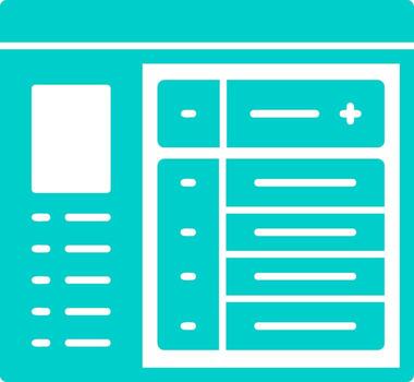 Add Solid Multi Gradient Icon vector