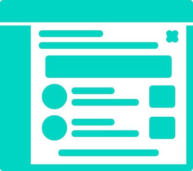 Share Solid Multi Gradient Icon vector