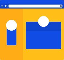 Refresh Flat Two Color Icon vector