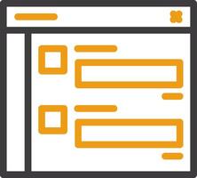 Comment Line Circle Icon vector