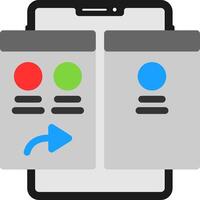 Forward Flat Icon vector