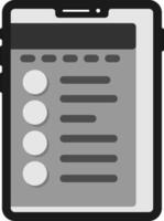 Hamburger menu Flat Icon vector