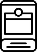 Refresh Line Icon vector