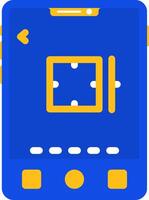 Camera Flat Two Color Icon vector