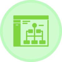 Network Multicolor Circle Icon vector