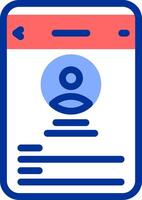 Information Color Filled Icon vector