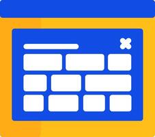 Tag Flat Two Color Icon vector
